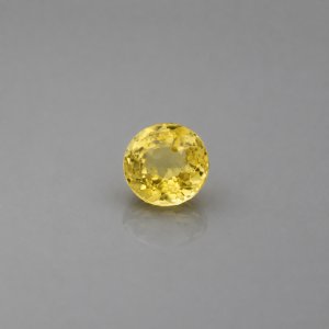 Natural Yellow Sapphire 1.11 Carat Round Diamond Cut | Sri Lanka (Ceylon)