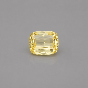 1.59 ct Natural Unheated Yellow Sapphire  | Rectangular Cushion Mixed Cut | Corundum