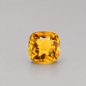19.85 ct Natural Citrine | Square Radiant Cushion Cut | Golden Yellow | Sri Lanka