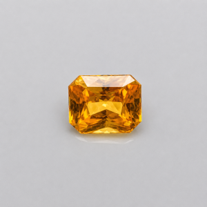 1.04 Carat Natural Yellow Sapphire | Sri Lankan Radiant Cut Eye Clean Loose Gemstone