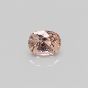 Natural Peach Sapphire 1.07 Carat – Oval Step Cut – Sri Lanka