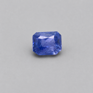 1.12 ct Natural Blue Sapphire | Unheated | Rectangular Radiant Cut | Ceylon (Sri Lanka)