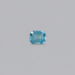 Natural Sky Blue Topaz 3.70 Carat Step Cut | Ceylon Loose Gemstone
